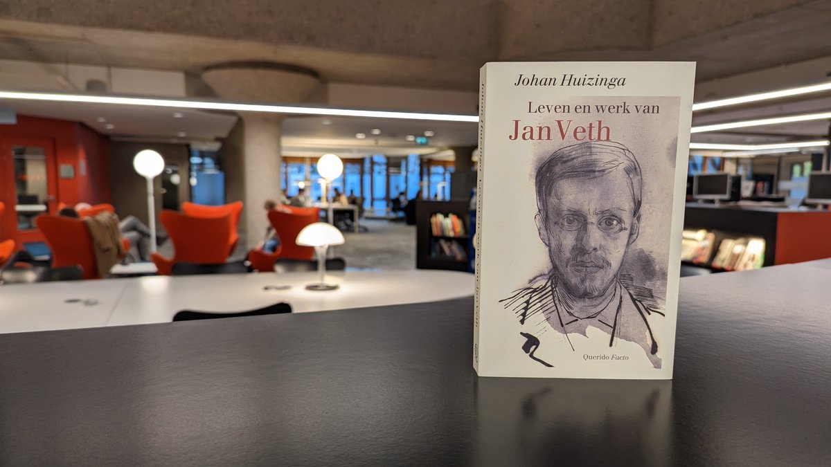 ubleiden's tweet photo. Morgenmiddag om 14.00 uur presenteert Anton van der Lem in de Universiteitsbibliotheek de nieuwe, rijk geïllustreerde uitgave van een vrijwel vergeten werk van #JohanHuizinga: Leven en werk van Jan Veth.
De #boekpresentatie is via #livestream te volgen:
➡️https://t.co/eriGSongzP https://t.co/AbPK2i2j87