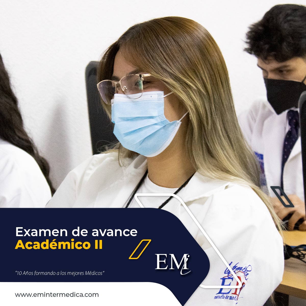 EMIntermedica's tweet photo. Se llevó a cabo el Examen de Avance Académico II para alumnos de 7mo semestre. Esta evaluación nos permite  la apertura para conocer nuestras áreas de oportunidad para la mejora continúa en nuestra excelencia educativa. #SomosEMI https://t.co/NN42MrFkIT
