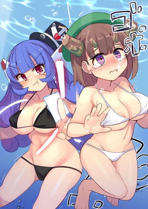 これはSkebの奇天烈シャッフと大樹王ギガンディダノスです
これだと両方ともおっぱい大きい!!!! 