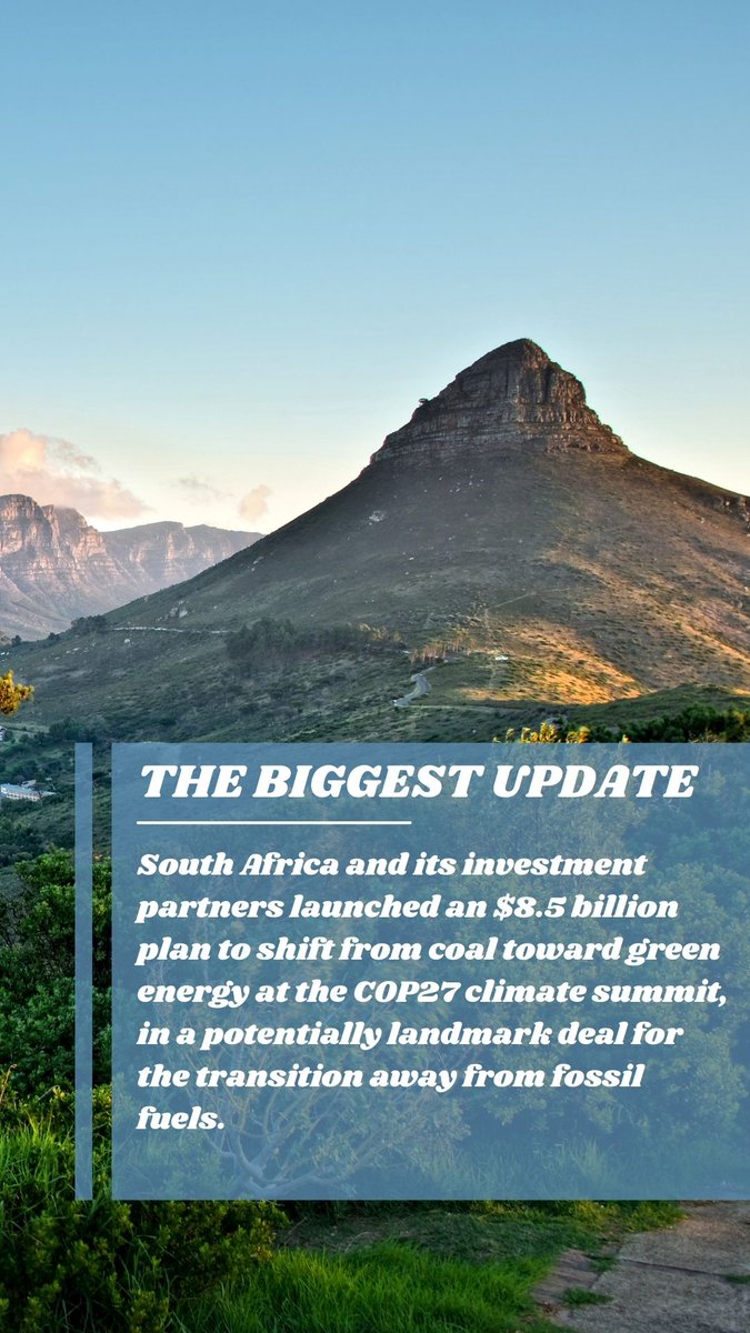 theGREENprogram's tweet image. We&apos;ve had some recent developments at COP 27 and wanted to share them with you! Check out the swipe throughs and let us know what you want to see come from this year&apos;s annual meeting!