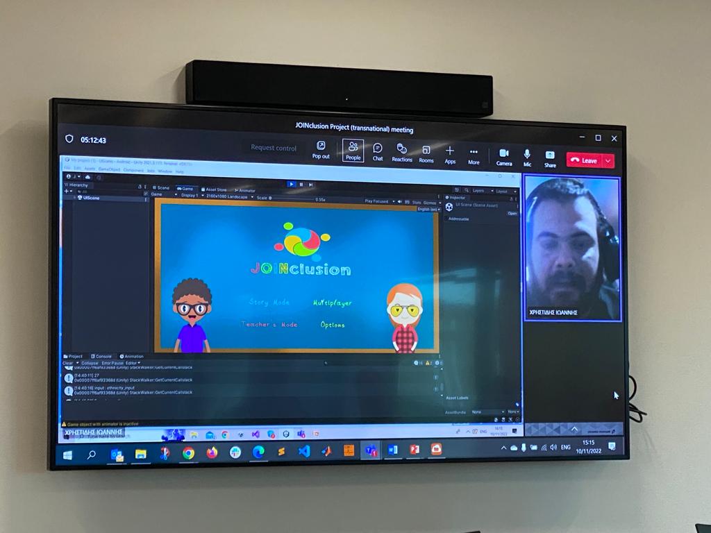 Un frame del #seriousgame #JOINclusion progetto europeo "Joint problem-solving strategy towards social inclusion of children with a migrant background" <a href="/EUErasmusPlus/">Erasmus+</a> 
In corso a <a href="/MaastrichtU/">Maastricht University</a> meeting di progetto
mondodigitale.org/notizie/lempat… con i partner di Olanda, Grecia e Italia.