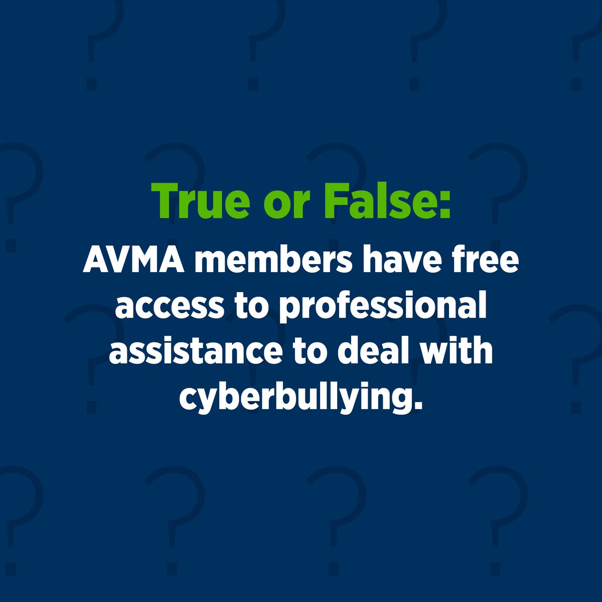 Tweet by AVMA (American Veterinary Medical Association)