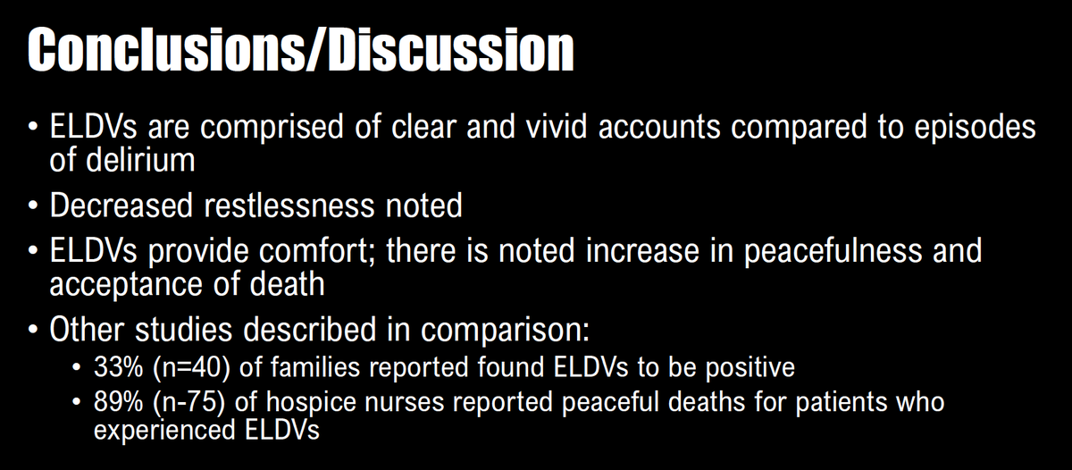 Great journal club this morning led by @rushpalliative <a href="/CookCtyHealth/">Cook County Health</a> fellow Sasha Haran DO assessing end of life visions and dreams at the end of life
pubmed.ncbi.nlm.nih.gov/24410369/
@rushdoim <a href="/Rush_GME/">RUSH GME</a>