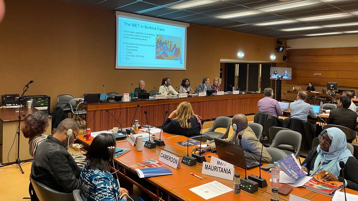 IGFMining's tweet photo. Environmental and social impact assessments (ESIAs) are critical for good #mining governance. Participants at the #IGFAGM are discussing how to diagnose gaps in legal and policy frameworks for ESIAs in the mining sector. https://t.co/l97GIntHbv