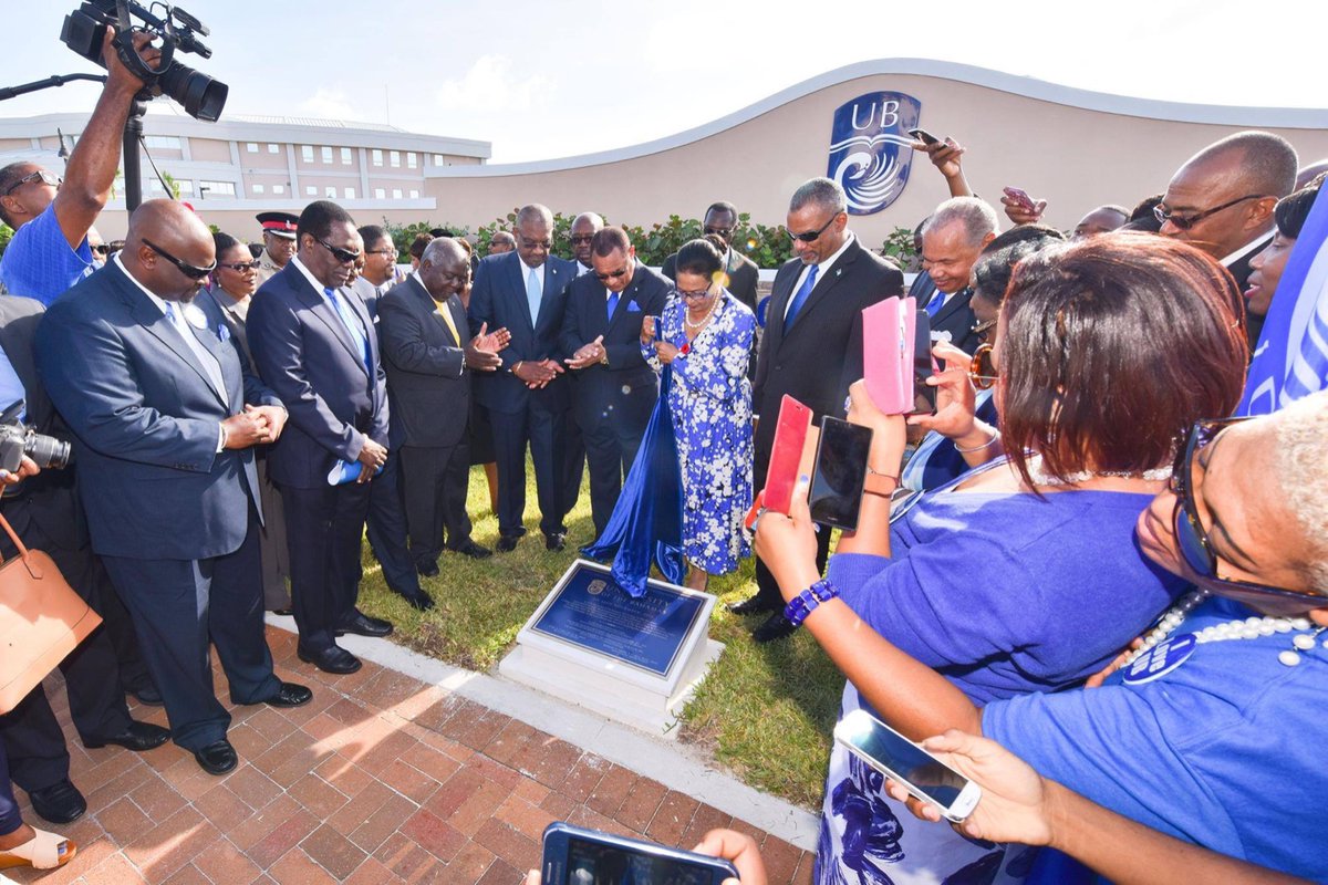 University_Bah's tweet photo. We share these photos from our archives of UB's charter day ceremony and plaque unveiling in New Providence on 10th November 2016 and special ceremony held subsequently in Grand Bahama.🎊🎓🎉

To view the full gallery, visit:
https://t.co/7tq4BFjZzb https://t.co/PX7UM3C7ps