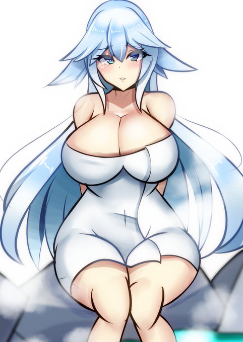 うちの子白雪さんを描きました!!! 