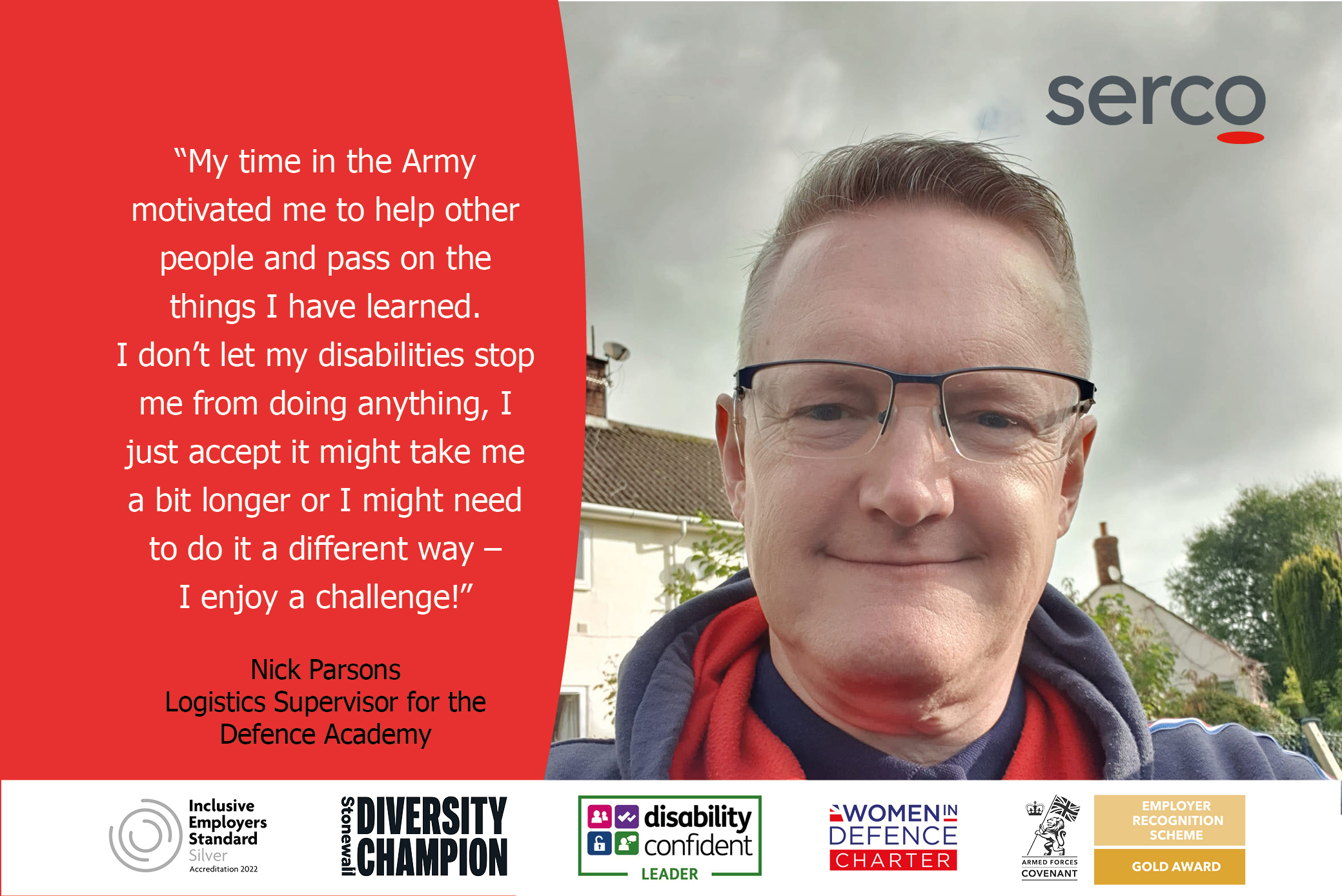 Serco Group on Twitter "Nick Parsons found a second career at Serco