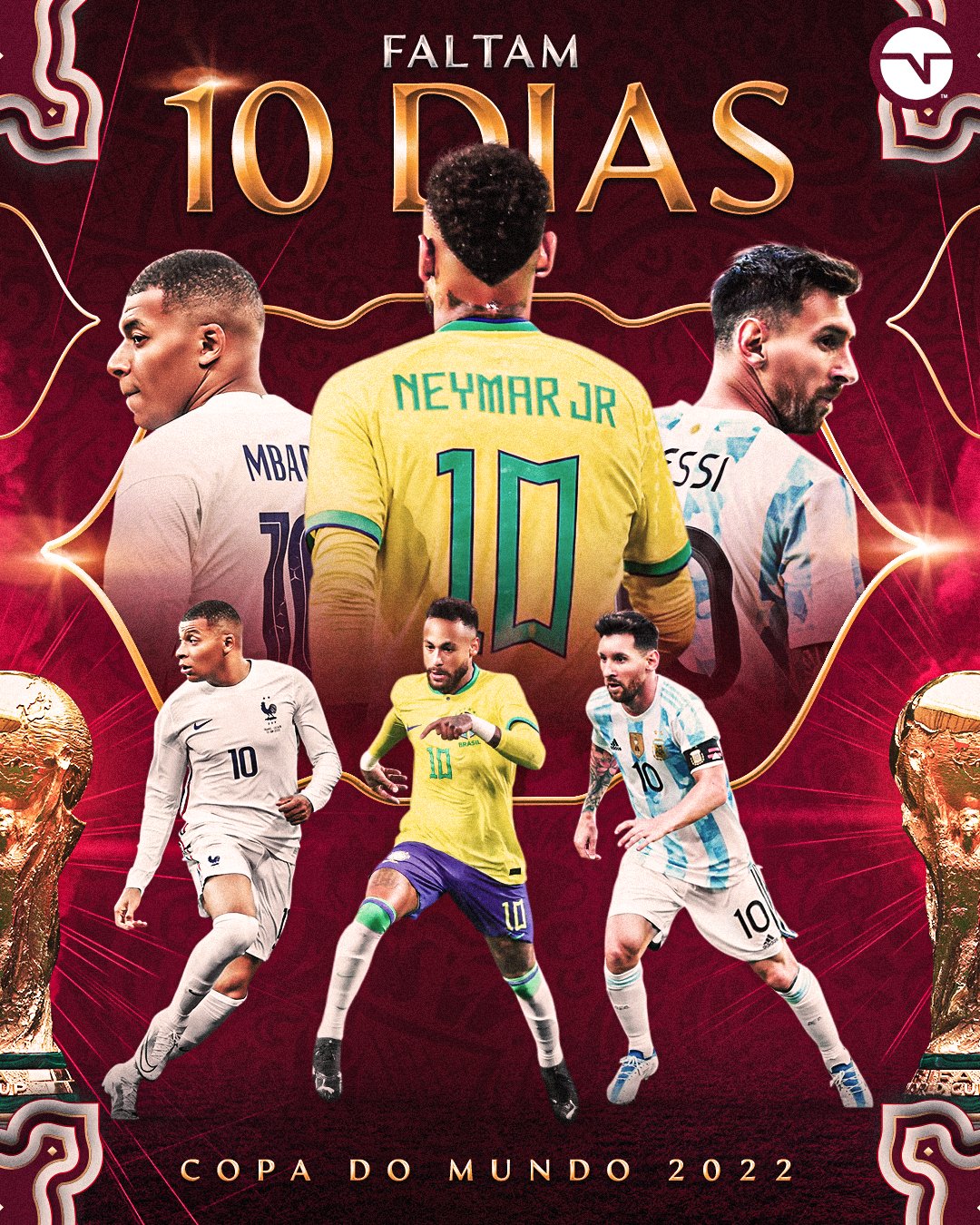 OS 10 MELHORES DO MUNDO! A FIFA - TNT Sports Brasil