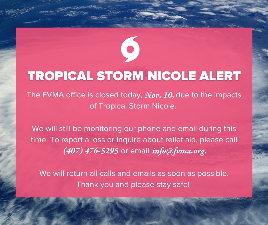 Tweet by Florida Veterinary Medical Association