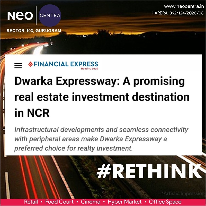 NeoDevelopers's tweet photo. One of the most promising areas in NCR for real estate investment is the Dwarka Expressway.  
 
Visit us: https://t.co/CUOC522Rqz
Instagram: https://t.co/rgXV92L14i

#Rethink #neo #rethinkyourroi #neodevelopers #neosquare #neocentra #invest https://t.co/LmU7EZt8uh