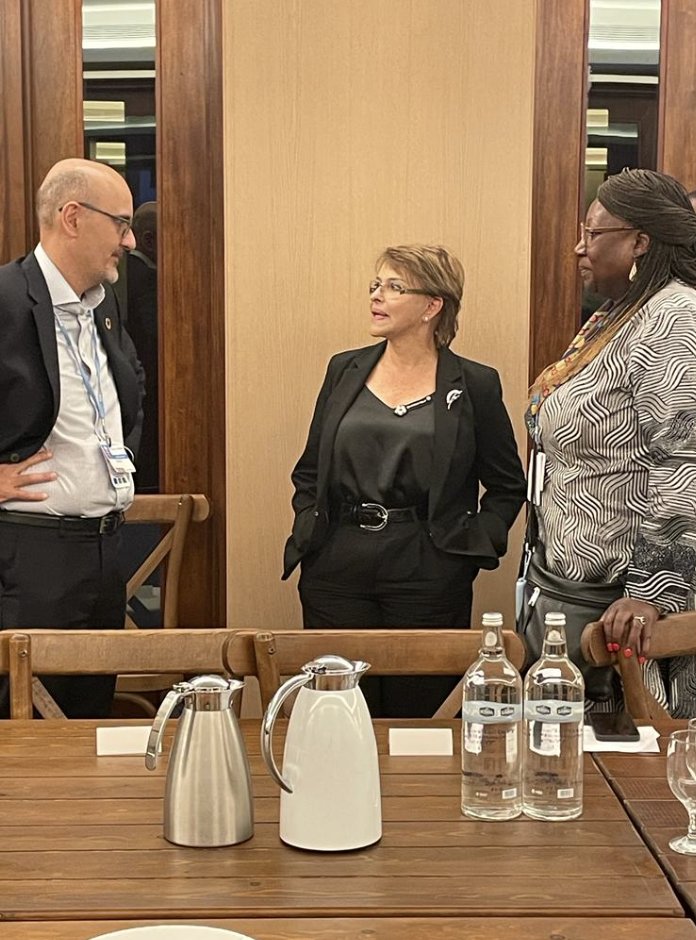 Is there a better process to make multilateral negotiations more inclusive for civil society and business to more effectively leverage the expertise and resources they can bring to the table? Very pleased to participate in this panel as part of the #GoalsHouse discussions. #COP27