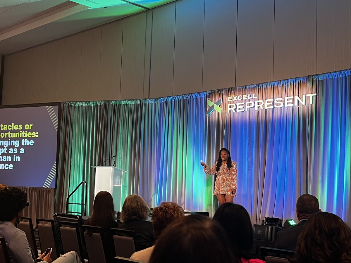 Diana Cabrices (@dianacabrices) on Twitter photo SO moved by 3X olympic medalist <a href="/LaurynCwilliams/">Lauryn Williams</a> on stage @ #ExcellRepresent
“It’s ok to do what no one else is doing. It’s ok to show up in a unique way.”
My takeaway: Biz ignorance is NOT a bad thing. In fact, it’s GOOD. It forces us to show up as we are & break the mold. ✨ SO moved by 3X olympic medalist <a href="/LaurynCwilliams/">Lauryn Williams</a> on stage @ #ExcellRepresent
“It’s ok to do what no one else is doing. It’s ok to show up in a unique way.”
My takeaway: Biz ignorance is NOT a bad thing. In fact, it’s GOOD. It forces us to show up as we are & break the mold. ✨