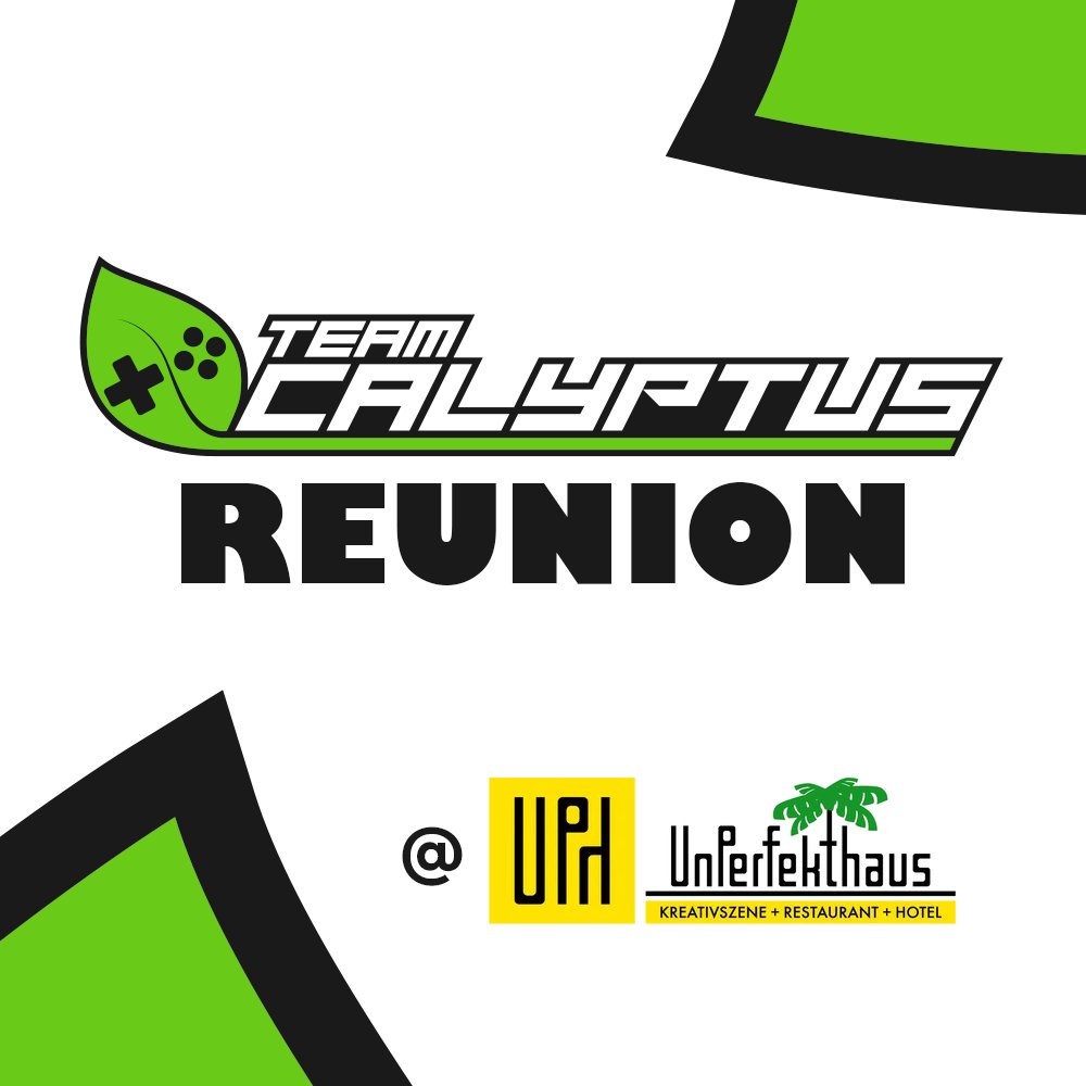 TeamCalyptus's tweet photo. Nach über 2½ Jahren Pause laden wir die Pokémon und Smash Community zu einem Wiedersehen im UPH Essen ein! 🌱

Wir organisieren das Event als Community-Treffen mit gemütlicher Atmosphäre, ohne großes kompetitives Turnier.

Mehr Infos und Anmeldung bald! https://t.co/a5SYGoBoNF