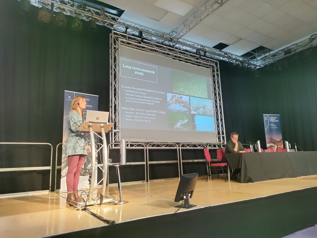 The Shellfish Centre (@shellfishcentre) on Twitter photo <a href="/LluciaMascorda/">Llucia_MascordaCabre</a> from <a href="/PlymUni/">University of Plymouth</a> is presenting work from her PhD. This work has been carried out in collaboration with <a href="/OffshoreShell/">Offshore Shellfish</a> and looks at the effects of farming mussels offshore looking at the effect on fauna,sediments and wider ecosystem around the site.
#shellfishcentre <a href="/LluciaMascorda/">Llucia_MascordaCabre</a> from <a href="/PlymUni/">University of Plymouth</a> is presenting work from her PhD. This work has been carried out in collaboration with <a href="/OffshoreShell/">Offshore Shellfish</a> and looks at the effects of farming mussels offshore looking at the effect on fauna,sediments and wider ecosystem around the site.
#shellfishcentre