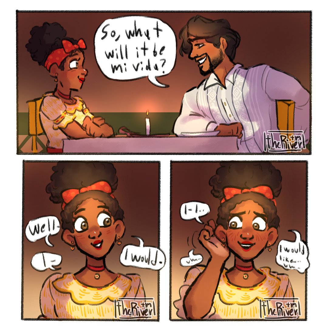 Fancy Date #Encanto #encantofanart #encantotwt 