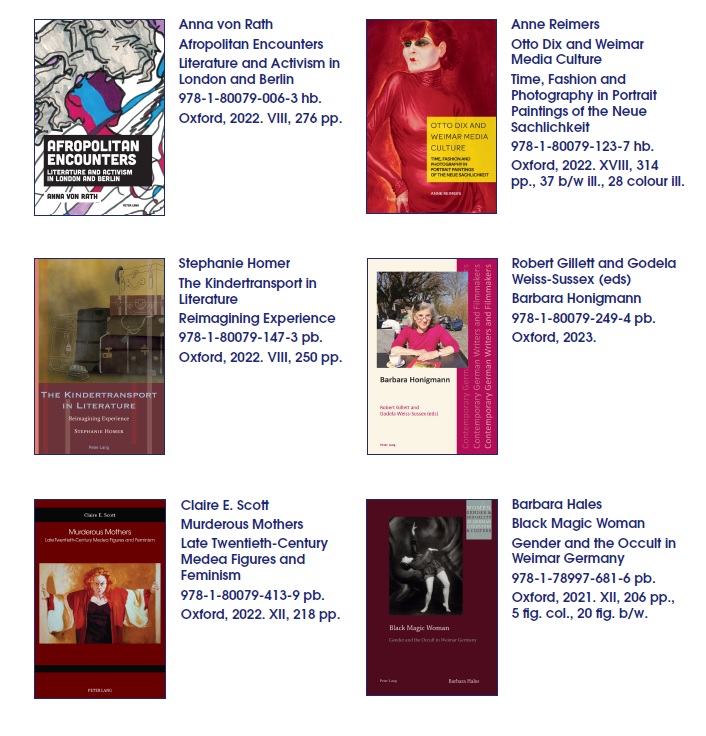 The stars have aligned! <a href="/womeningerman/">Women in German</a> and <a href="/WIGSblog/">W+IGS</a> are both meeting this week! Please look out for <a href="/PeterLangOxford/">PeterLangOxford</a>'s flyers and books and take advantage of a 30% discount using the code WIGS at checkout: peterlang.com. See you soon, <a href="/WIGSblog/">W+IGS</a> ! #wiggies