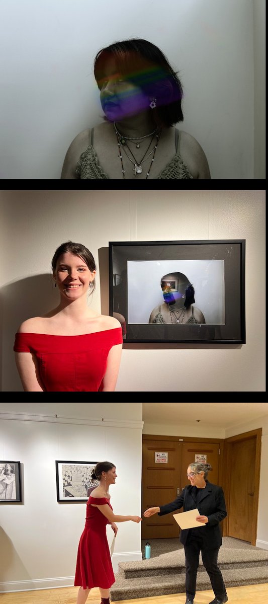 Congratulations to Marceline C., Simone I., &amp; Elizabeth G. for winning 3rd place &amp; 2 HM's in the Visions Juried Art competition! Their artwork, along w/ 18 other Wakefield artists will be in Marymount U.'s Barry Gallery until Dec. 3rd. <a href="/APSArts/">APS Arts Education</a> <a href="/WakefieldBoost1/">Wakefield Boosters</a> @principalWHS