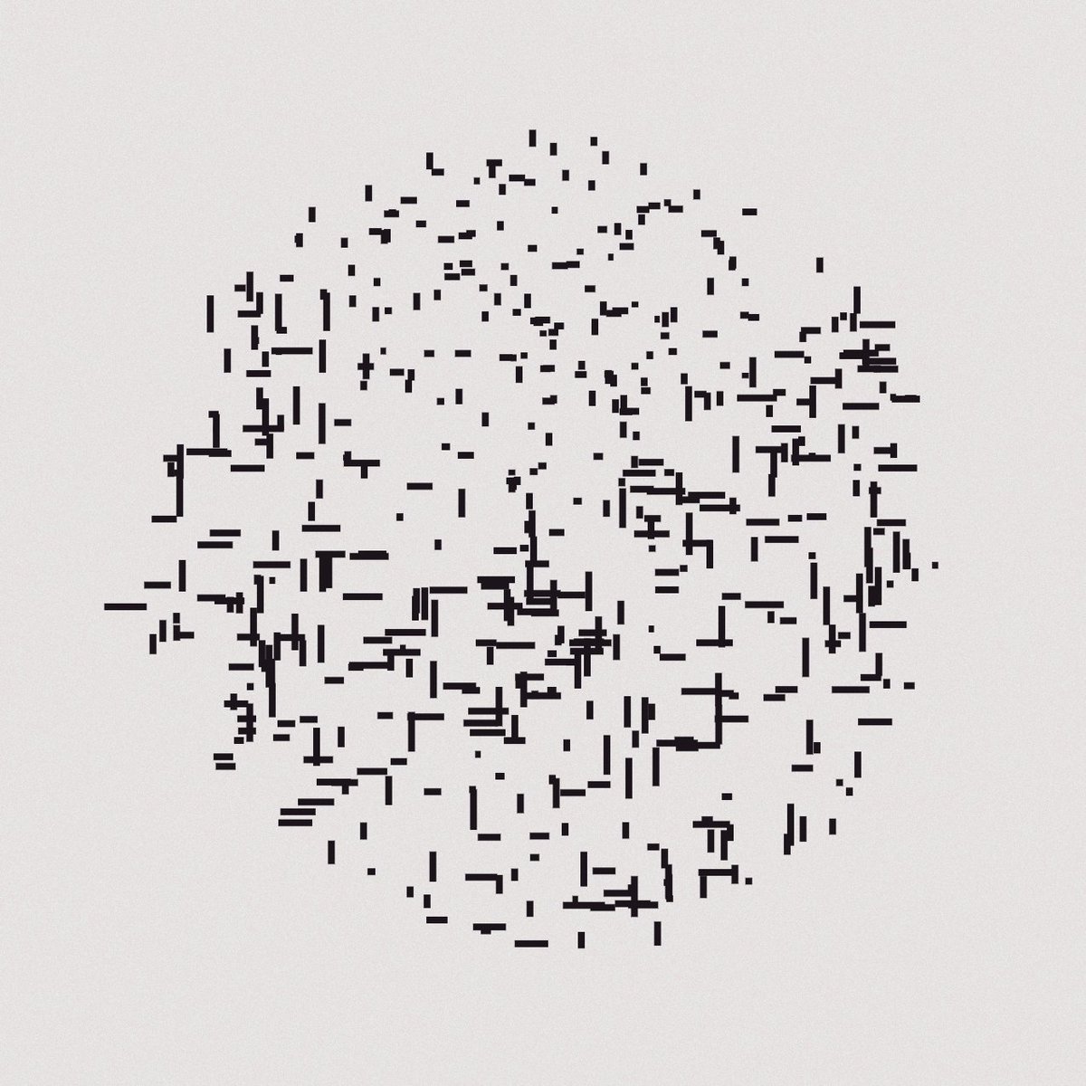 DenisovichPy's tweet image. #RecodeRethinkWeek day #1

&quot;Computer Composition with Lines&quot; (1964)
by A. Michael Noll

I will be posting a reimagined animated version shortly
#RecodeRethink #generative