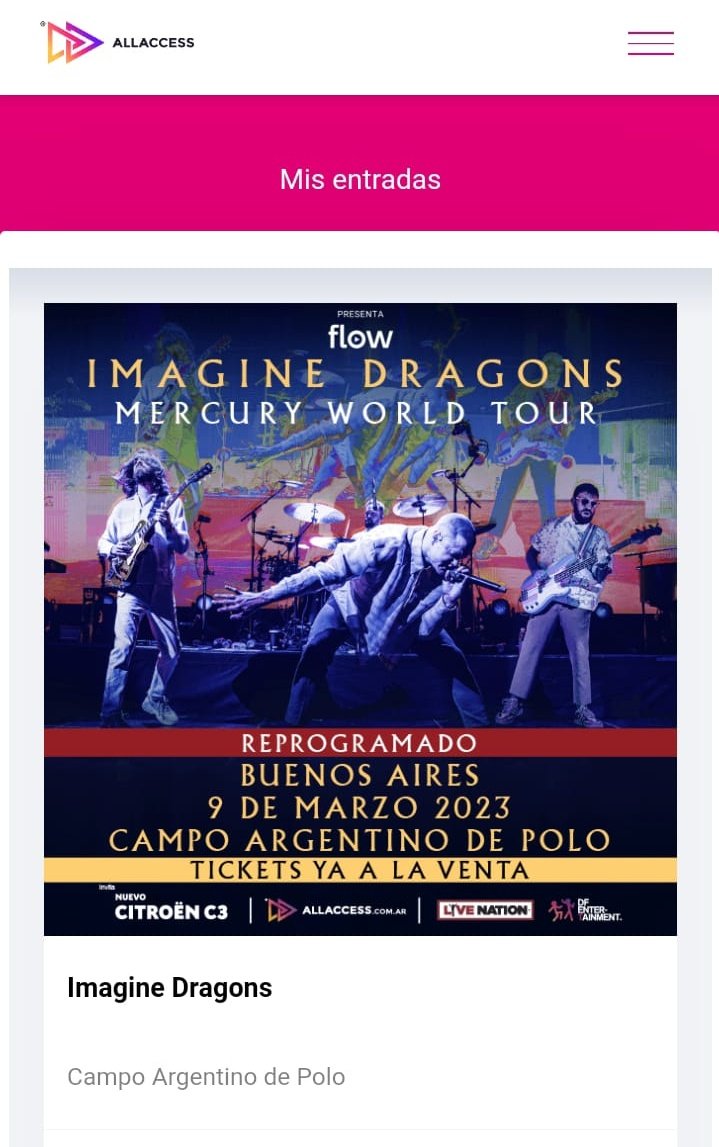 MiIangaConPure's tweet photo. Chieeee van a despedir a alguien en allaccess
(Imagine dragons argentina) https://t.co/wmwcuNGWPv