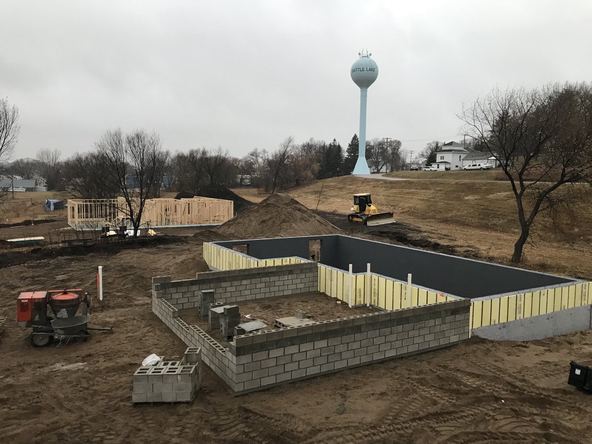 HighPointHMN's tweet image. We r building a two bedroom patio home and a three bedroom rambler that are for sale partnering with the HRA and City Of Battle Lake, on remaining lots in Hidden Meadows developed by Milt Paulson in Jays hometown of BL.