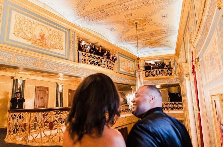 DexterCMason's tweet photo. Our Village is UNMATCHED. 🙏🏽

Major S/O to our incredible parents, siblings, family &amp; friends who made this special moment possible.

From LA, NYC, Cleveland, Chicago, Miami, D.C., &amp; Atlanta, your constant love, unwavering support &amp; continued prayers were felt. 

📸: @supercyrusb https://t.co/Nkifs5bj4h