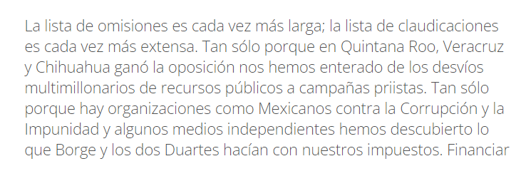 varamburucano's tweet image. Demoledor artículo de @DeniseDresserG donde repasa la parcialidad del árbitro electoral. 
La copa rota no puede ser compuesta con un poco de pegamento. Está hecha trizas y habrá que reemplazarla con una de la cual podamos beber confianza, no vidrio molido.
denisedresser.com/columnas/copa-…
