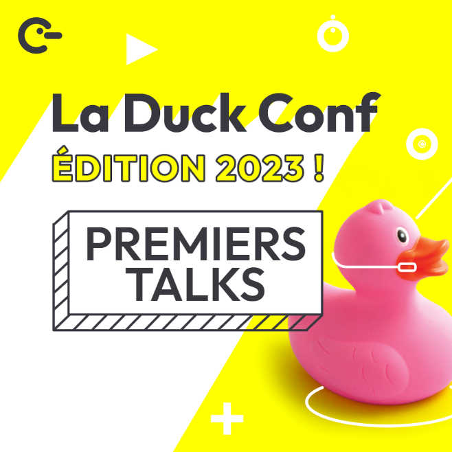 [#LaDuckConf2023]🐥Nos 1ers canarchitectes vont bientôt atterrir ! 
Leurs talks :
🦆Sous le capot du #cloud souverain - <a href="/bayartb/">Benjamin Bayart</a>
🦆#Architecture #analytics : déjà-vu ? 
🦆Journal de bord d’un archi dans l’océan du #green 
👉 Tous les détails : bit.ly/3hqCvl7