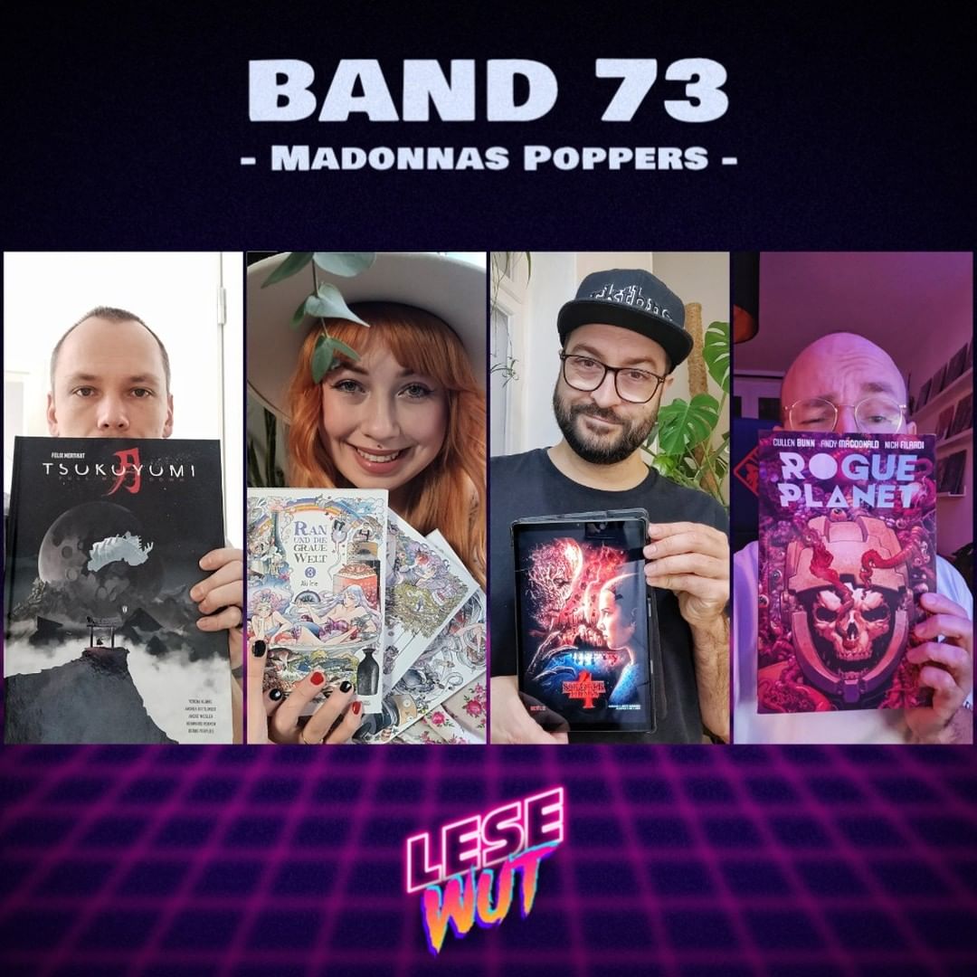 LesewutPodcast's tweet photo. Ihr lieben Süßis, die aktuelle Folge ist schon länger verfügbar, aber irgendwie haben wir den obligatorischen Episode-Tweet vergessen. Dies sei hiermit nachgeholt. Anbei findet ihr die bereits etwas abgehangene, aber dafür sehr würzige Folge: https://t.co/arOGH1aGtE https://t.co/djhVDZA6E8