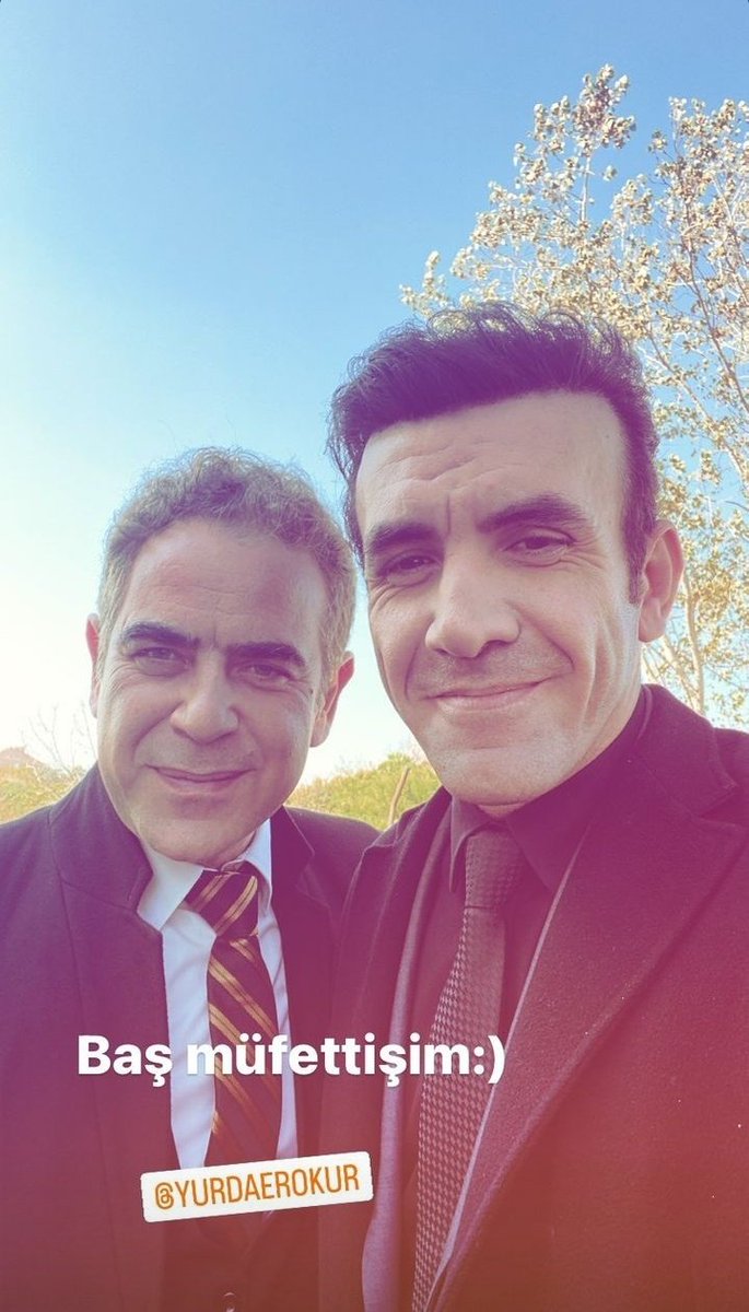 YargiBrasil's tweet photo. 📸| #MehmetYılmazAk via instagram stories.

“Reiii”
“Meu promotor-chefe:)”

#Yargı | #IlCey                                  #KaanUrgancıoğlu | #PınarDeniz https://t.co/Q6b8kEyPpC