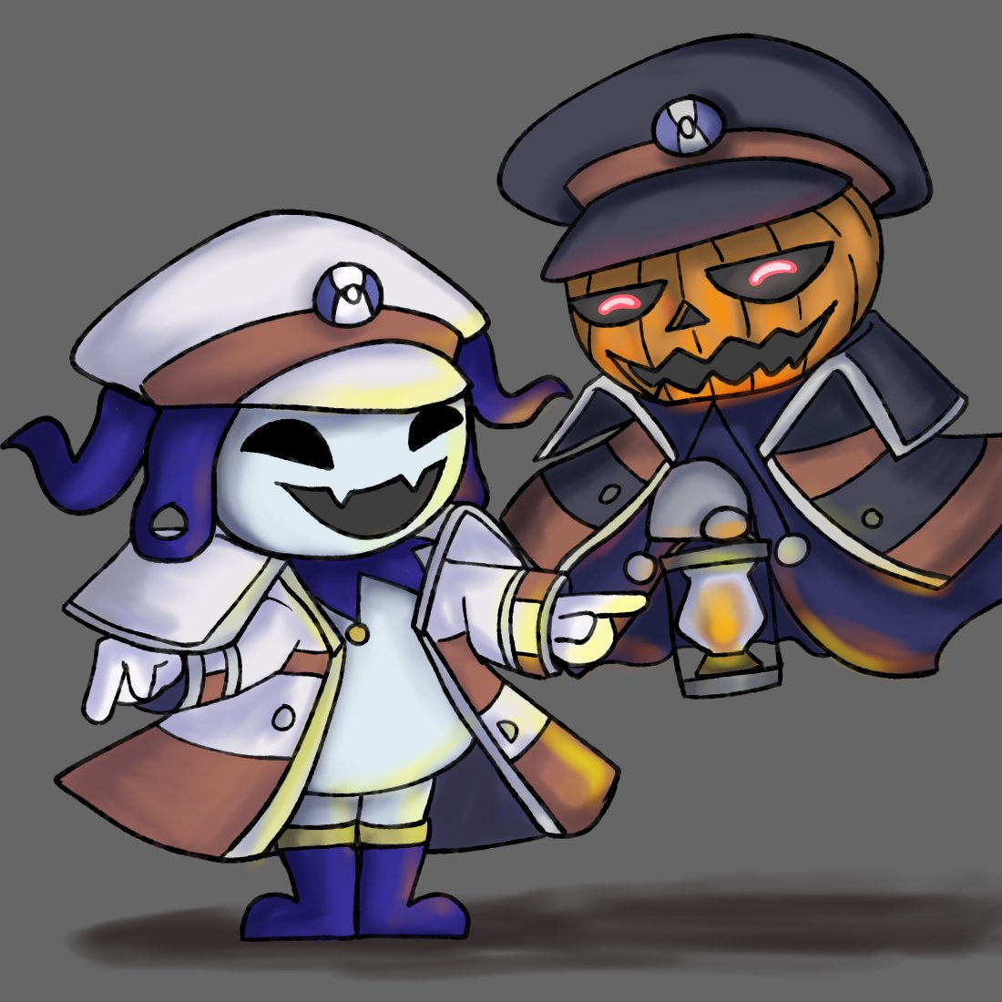 neku_koa's tweet photo. day 29 of #emmetober : pumpkin!
extremely latee lmao
this was supposed to be for halloween but oh well lmao also thought it was cute ehe
#submas #ShinMegamiTensei #emmet #ingo #pyrojack #JackFrost #クダリ #ノボリ #pokemon #ポケモン #pkmn_fa https://t.co/WQY6H9YXvX