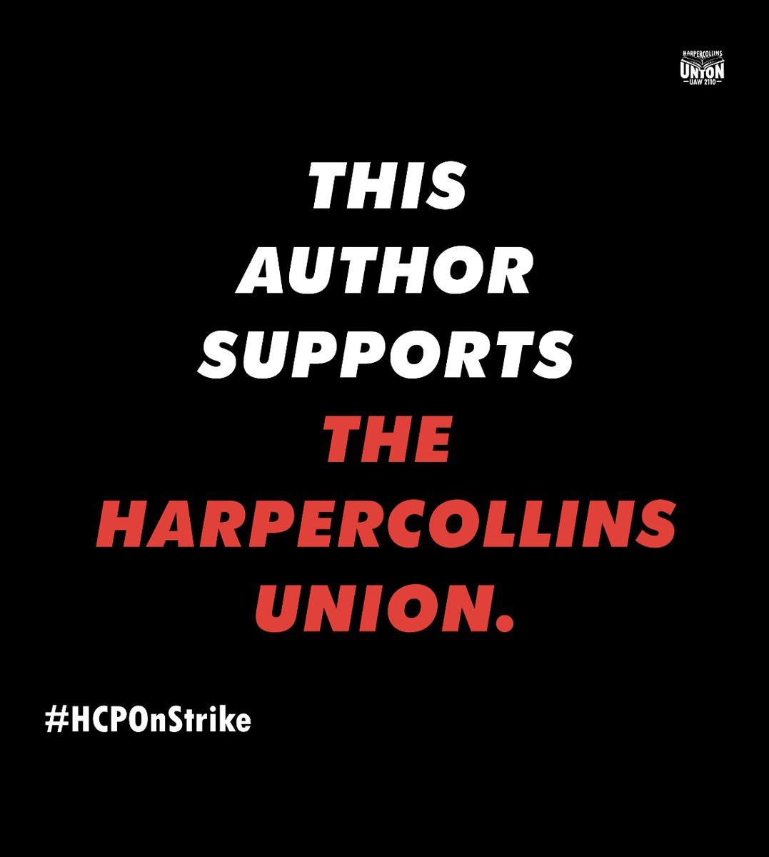 I support the HarperCollins Union #HCPOnStrike.