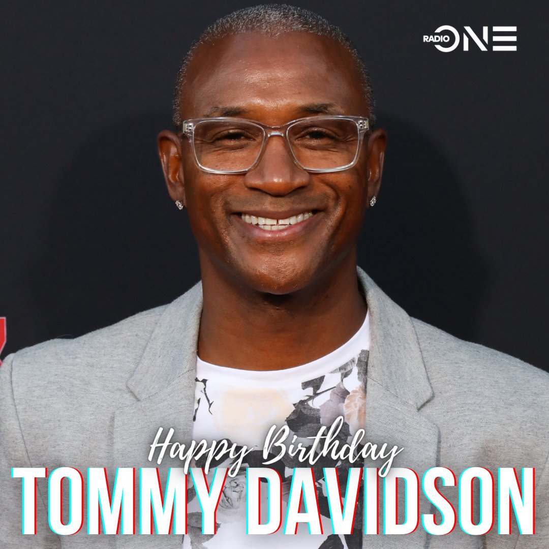 Happy Birthday to funnyman Tommy Davidson 