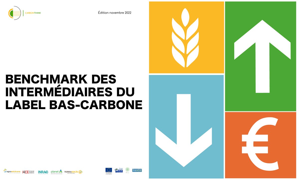 CarbonThink's tweet image. 🚨 Alerte contenu inédit 

👉 Découvrez le benchmark des intermédiaires du Label Bas-Carbone produit en collaboration avec l'ensemble des partenaires #CarbonThink. 

🔗 lnkd.in/e7dJMszm