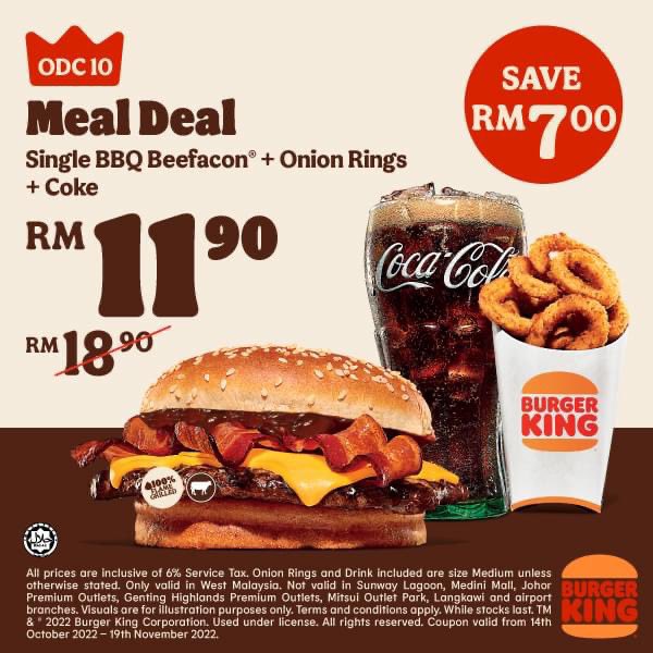 MalayFoodHunter's tweet photo. Burger King melancarkan promo dengan hanya bermodalkan RM10 sahaja boleh dapat 1 Set Burger king!

Tengah murah teruk ni😋 https://t.co/fjiP27hun4