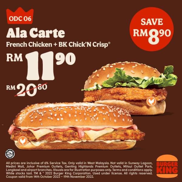 MalayFoodHunter's tweet photo. Burger King melancarkan promo dengan hanya bermodalkan RM10 sahaja boleh dapat 1 Set Burger king!

Tengah murah teruk ni😋 https://t.co/fjiP27hun4