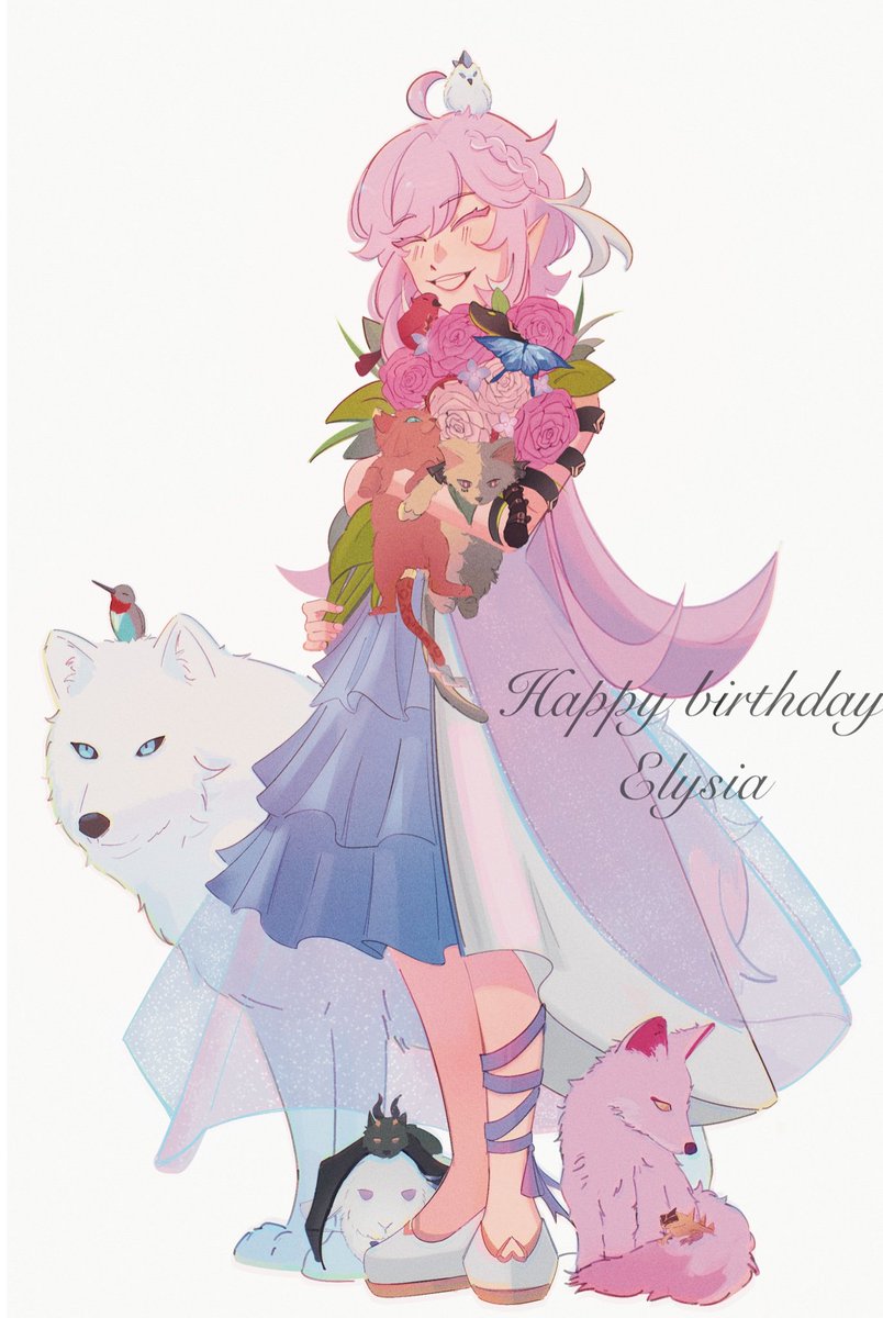 「Happy Birthday to the pristine girl who 」|btのイラスト