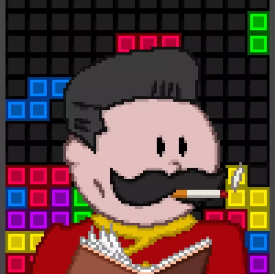 Mientras #CZ nos da por el ojo que todo lo ve a mi me llego este <a href="/MrPixel_NFT/">Mr. Pixel</a> de parte de <a href="/leviathan_curse/">The Leviathan's Curse</a>

Thanks fam😜