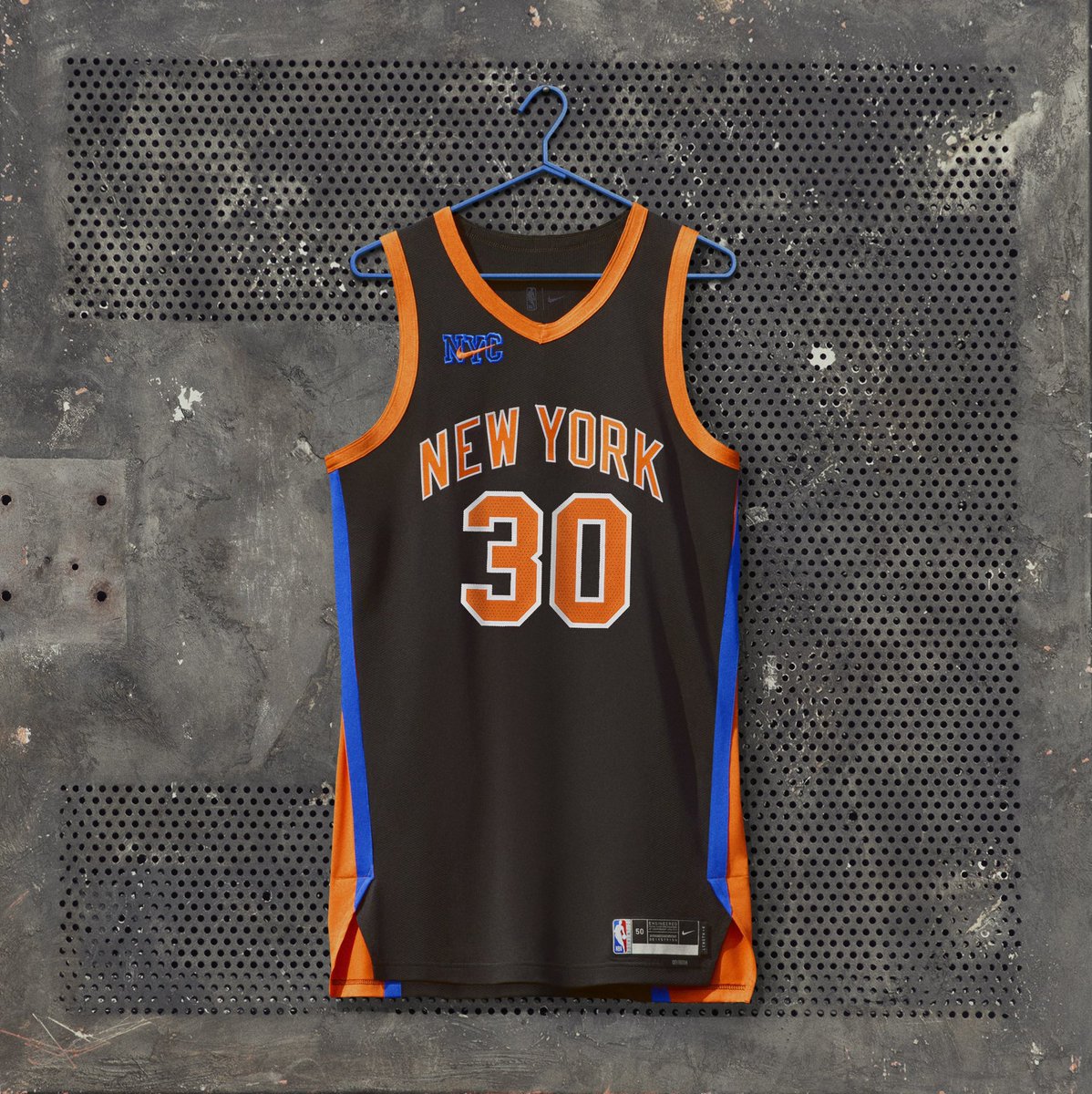 black new york knicks jersey