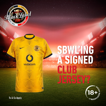 blacklabelsa's tweet photo. "Ngwana wa Tshwenya" and Emmanuel "Scara" Ngobese shared the same Jersey Number at #Amakhosi4Life⚽️

QT the Jersey Number and Stand to WIN this signed @KaizerChiefs jersey!💯 Quote Tweet your reply using #CarlingCup for a Chance to WIN!👕 Ts &amp; Cs Apply 

https://t.co/PgDmjTZzvz https://t.co/T8Ugsd8WUE