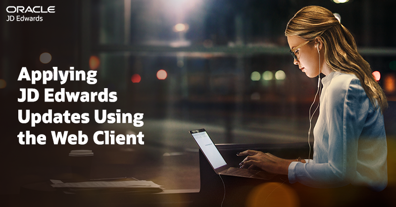 More #Release23 enhancements to keep your business agile! This quick tour gives you an overview of how applying <a href="/OracleJDEdwards/">Oracle JD Edwards</a> updates using the web client can trim your overall patch lifecycle and accelerate time to production: bit.ly/3E6yY4f