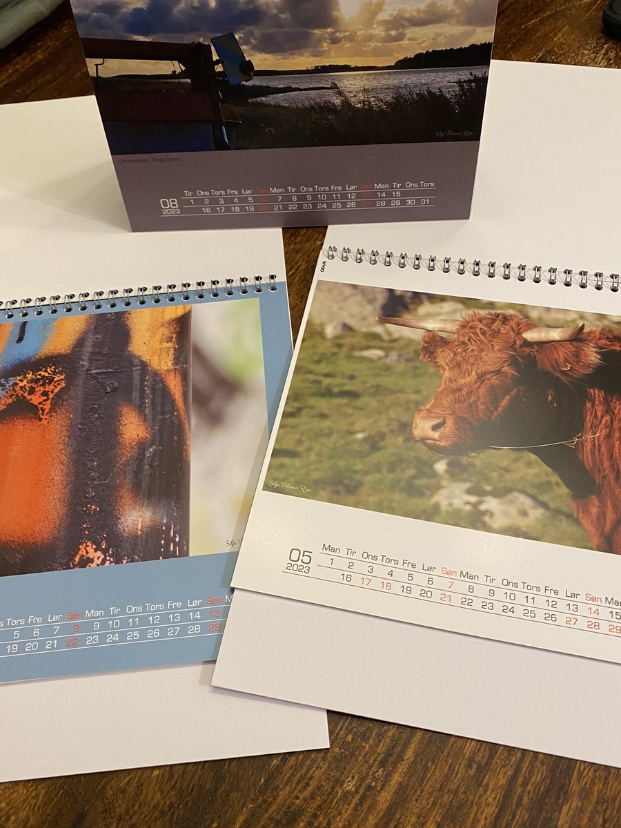 ekte77's tweet photo. Calendars for sale. This year there will be a maximum of 50 pieces for sale😀 https://t.co/wSuQ2UEYve