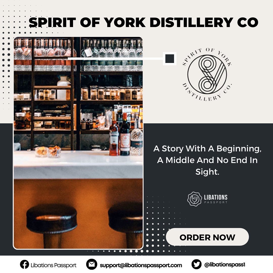 LibationsPass1's tweet photo. If you’re looking for a distillery in Ontario, look no farther- Libations Passport got you!

Spirit of York Distillery Co envisions a big, bold, aspirational, and enduring goal which is to craft the world’s most premium, best-tasting spirit. https://t.co/c85HjNoi33