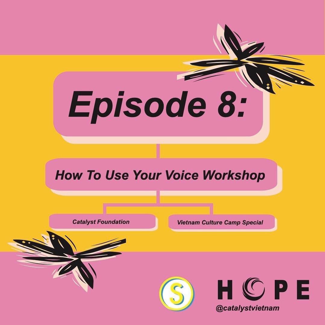 NEW EPISODE OUT NOW ✨

How To Use Your Voice Workshop with <a href="/catalystvietnam/">Catalyst Foundation</a> 💛
🎧 open.spotify.com/episode/4QMfue…