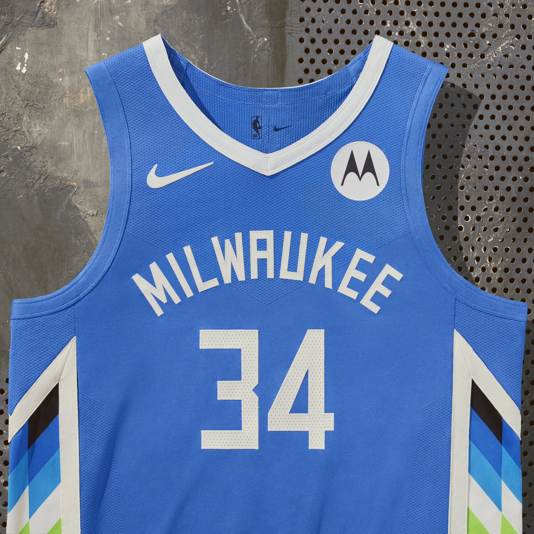 Nick DePaula on X: The Milwaukee Bucks' City Edition jersey honors  Bronzeville, the city's historically African American neighborhood and hub  of culture & arts. A patchwork side panel is inspired by local