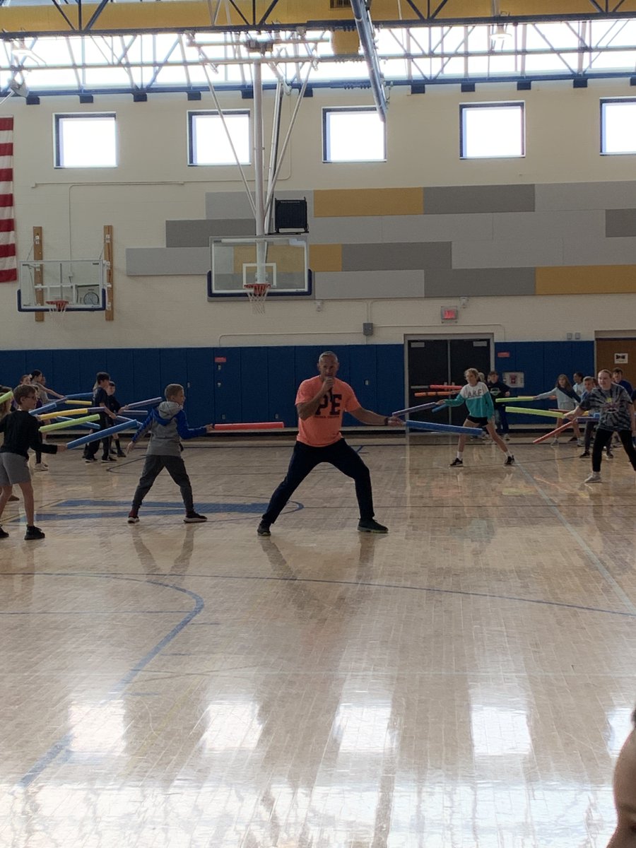 Two awesome days of fencing with Mr. Biro!