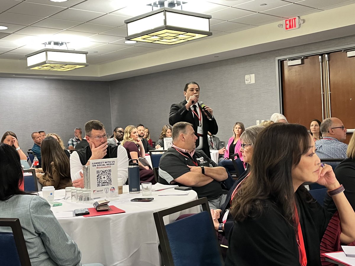 Kicking off <a href="/nassp/">National Assoc. of Secondary School Principals</a> Illuminate 2022 this morning with incredible Principals and Assistant Principals of the Year. What an honor to lead off the first session with such impactful leaders from around the United States! 🇺🇸 

#Illuminate2022 #IronSharpensIron