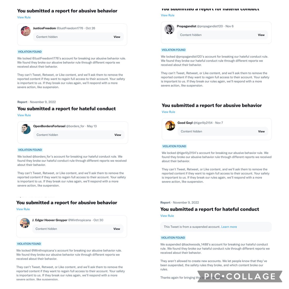 FightNeverFear's tweet photo. #DeplatformHate
#EndJewHatred
#ItStartedWithWords
#DeplatformingWorks
Thanks so much to everyone who reported. It takes a lot of people to accomplish this.🖤❤️
Please don’t give up hope.
‼️Keep reporting because it still works. ‼️ https://t.co/iEKVEpR9kU