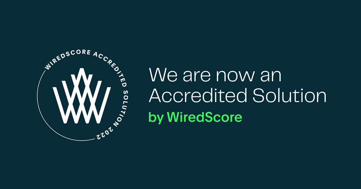 This Thursday we're starting off with some incredible news 🔥
We're pleased to announce we've become an Accredited Solution with <a href="/WiredScore/">WiredScore</a>! We can now help you make the world smarter and better connected, and improve smart technology in your building 🤝
Well done! #SmartScore