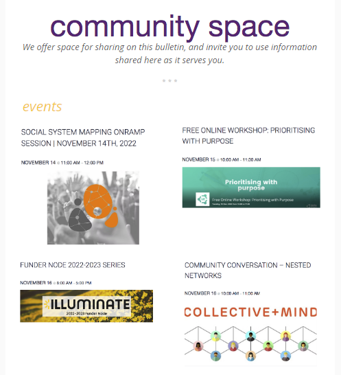 juneholley's tweet photo. WHY LIBERATORY LEADERS NEED TO TAKE PLAY SERIOUSLY
+ free resources and events!
NW's newsletter: https://t.co/X7UdZuKTqL
Subscribe: https://t.co/j1njzwPhJH
#Networks #NetworkWeaver #Transformation #SystemsChange #RacialEquity #SocialJustice #LiberatoryNetworks https://t.co/sLlWG2oDm1