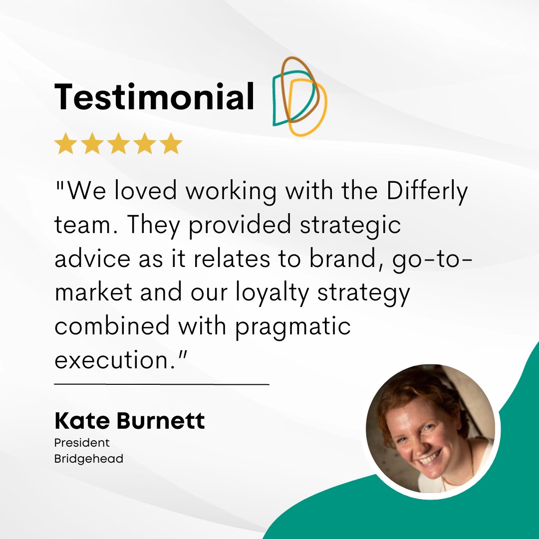 Differly's tweet image. We love working with companies that are ready to grow and Bridgehead was one of them!  Establishing and maintaining solid relationships has always been a priority for us here at Differly. Thank you Kate and team for a wonderful experience. 

#business #businessgrowth #testimo ...